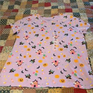 Old Navy Kids Halloween Short Sleeve Tee - Purple